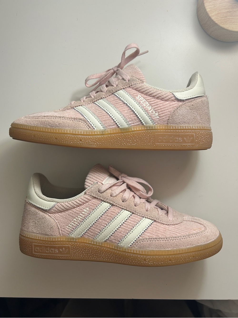 Pink Suede Adidas Spezial